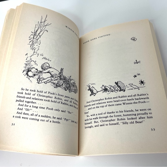 Vintage Pooh’s Library 4 Book Box Set 1992 by AA Milne, Ernest H Shepard - Picture 6 of 11